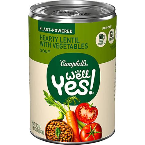 Soup Lentil Moroccan Vegetable Campbells 8 oz - calories, carbs, nutrition