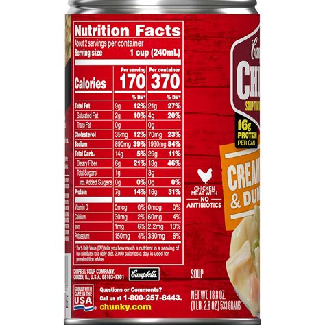 Soup Tortilla Chicken Steamed Campbells 8 oz - calories, carbs, nutrition