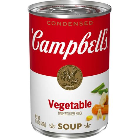 Soup Vegetable Autumn Campbells 16 oz - calories, carbs, nutrition