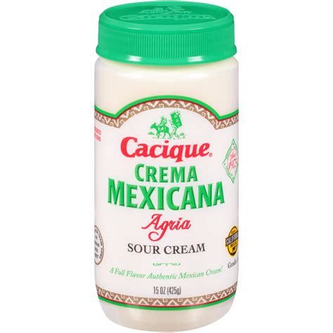 Sour Cream Mexican Crema #20 Scoop - calories, carbs, nutrition