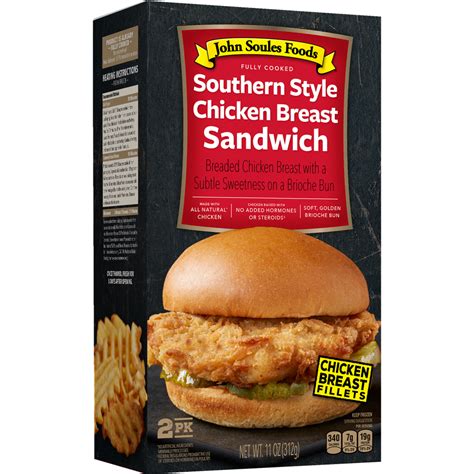 Southern BBQ Chicken Breast Sandwich - calories, carbs, nutrition