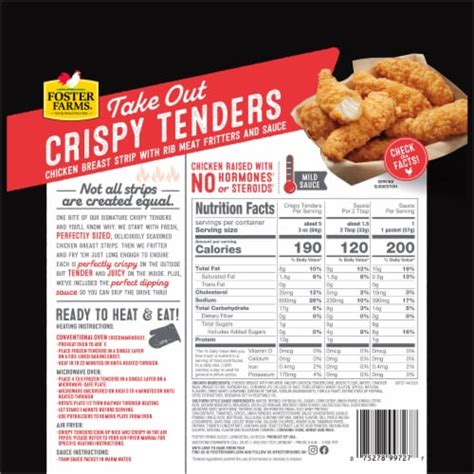 Southern Crispy Chicken Tenders - calories, carbs, nutrition