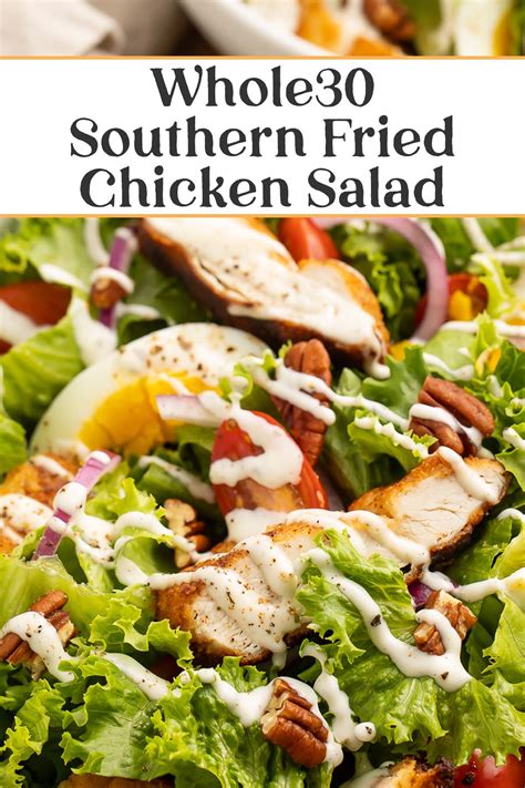 Southern Fried Chicken Salad - calories, carbs, nutrition