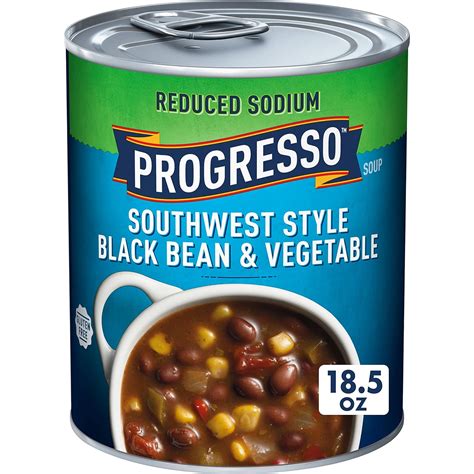 Southwest Black Bean Soup (Low Sodium) (57574.2) - calories, carbs, nutrition