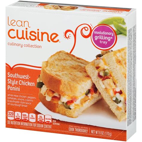 Southwest Chicken Panini - calories, carbs, nutrition