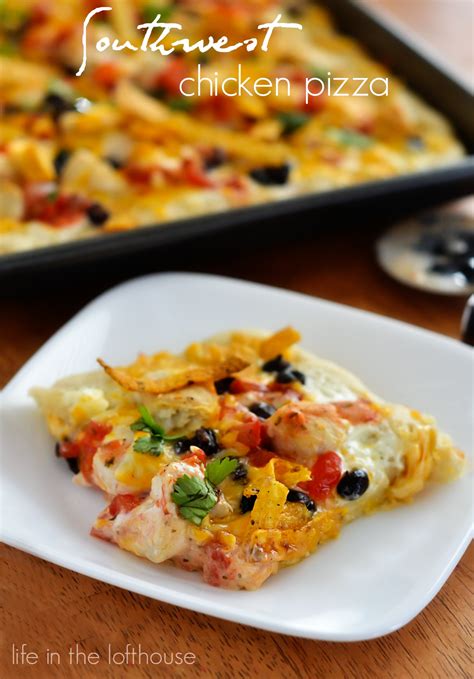 Southwest Chicken Wheat Pizza - calories, carbs, nutrition