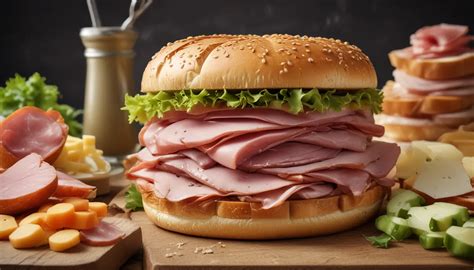 Southwest Ham Sandwich - calories, carbs, nutrition