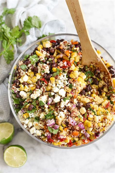 Southwest Quinoa & Corn Salad - calories, carbs, nutrition