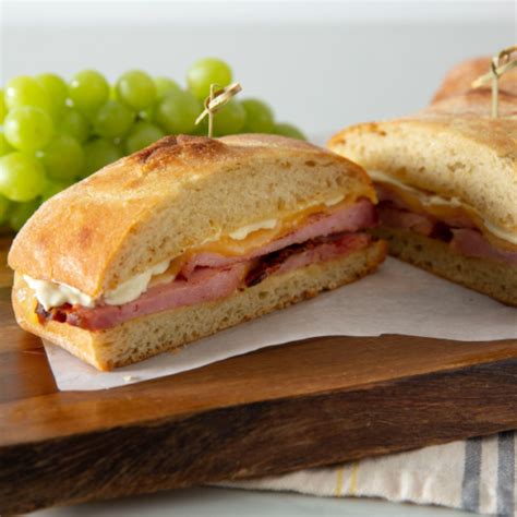 Southwestern Ham Ciabatta - calories, carbs, nutrition