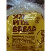 Soy Pita Bread - calories, carbs, nutrition