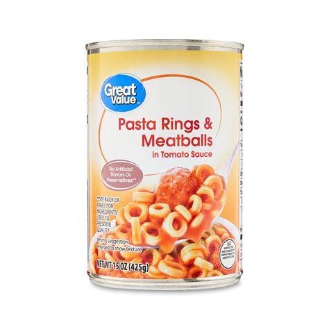Spaghetti Rings & Meatballs - calories, carbs, nutrition