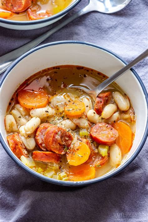 Spanish Chorizo & White Bean Soup - calories, carbs, nutrition