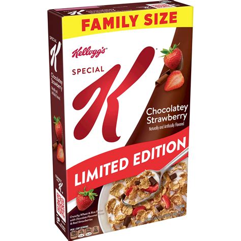 Special K Chocolatey Strawberry - calories, carbs, nutrition