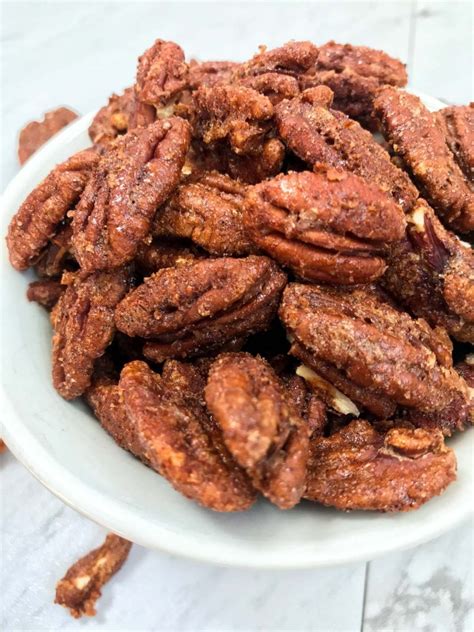 Spiced Pecans - calories, carbs, nutrition