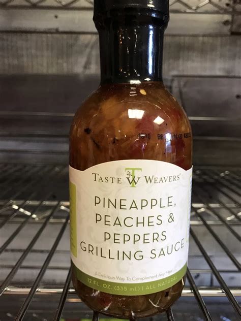 Spiced Pineapple-Peach Sauce - calories, carbs, nutrition