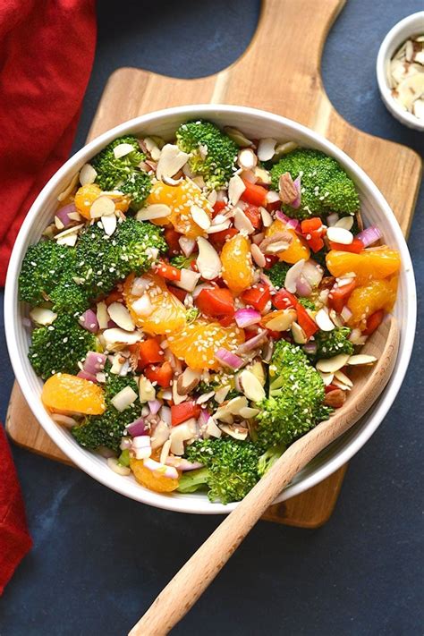 Spicy Asian Broccoli Salad - calories, carbs, nutrition