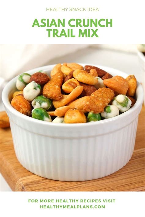 Spicy Asian Trail Mix - calories, carbs, nutrition