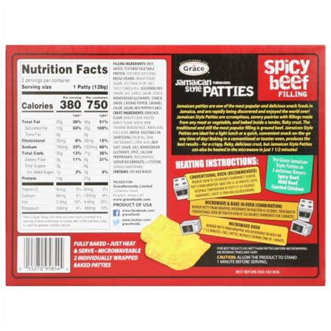 Spicy Beef Patty - calories, carbs, nutrition
