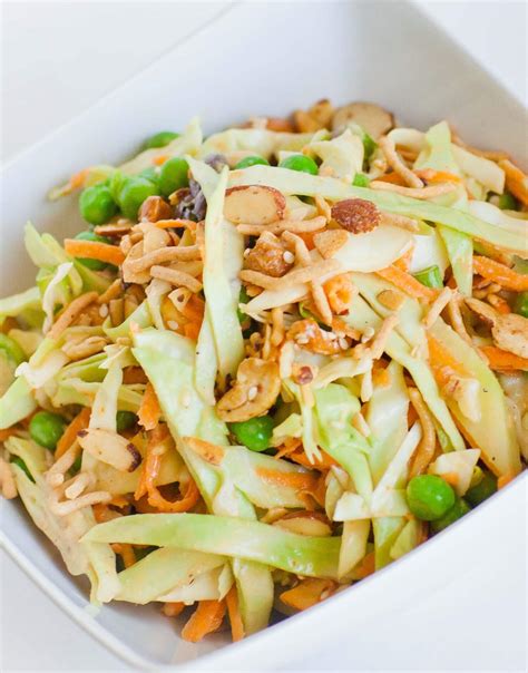 Spicy Cabbage Slaw with Peanuts - calories, carbs, nutrition