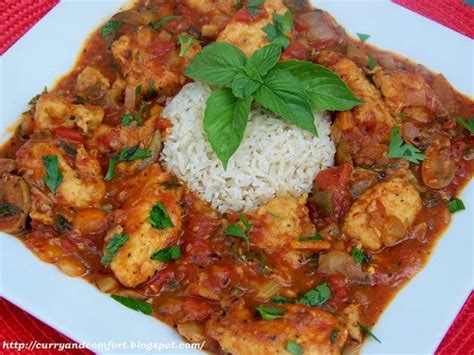 Spicy Chicken Cacciatore - calories, carbs, nutrition