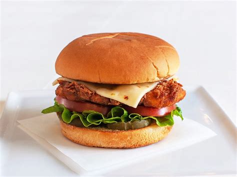 Spicy Chicken Sandwich Deluxe - calories, carbs, nutrition