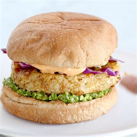 Spicy Cilantro Slaw Burger - calories, carbs, nutrition