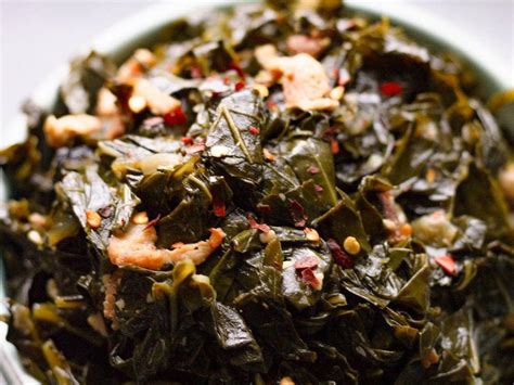 Spicy Collard Greens - calories, carbs, nutrition