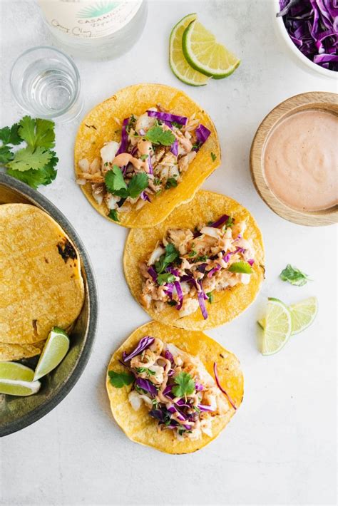 Spicy Fish Tacos - calories, carbs, nutrition