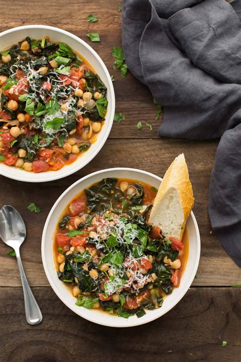 Spicy Kale and Chickpea Stew - calories, carbs, nutrition