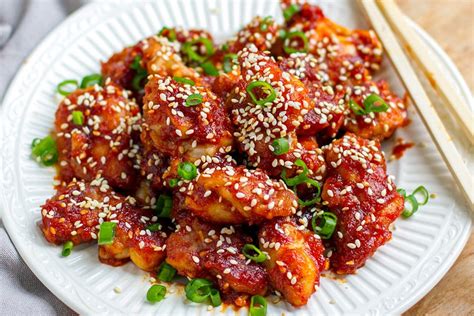 Spicy Korean Chicken - calories, carbs, nutrition