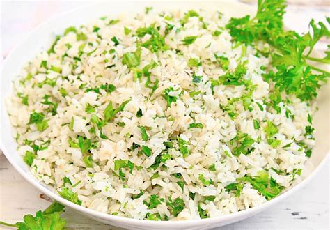 Spicy Parsley Rice - calories, carbs, nutrition