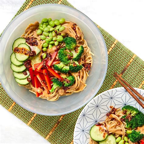 Spicy Peanut Noodle Salad (10900.1) - calories, carbs, nutrition