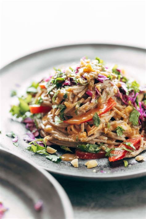 Spicy Peanut Noodle Salad - calories, carbs, nutrition