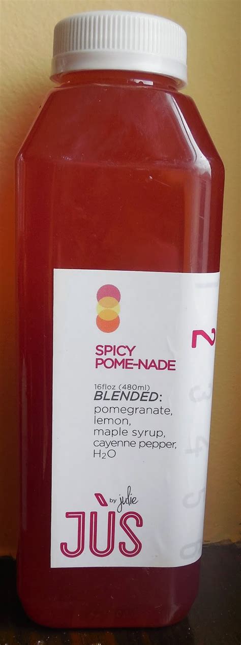 Spicy Pome-Nade - calories, carbs, nutrition