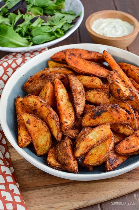 Spicy Potato Wedges - calories, carbs, nutrition