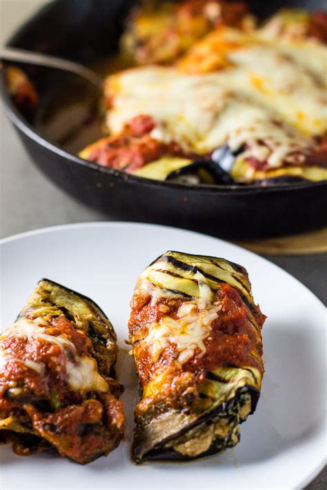 Spinach Eggplant Rollentini - calories, carbs, nutrition