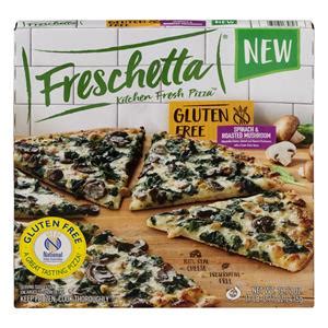 Spinach Roasted Mushroom Pizza (32772.6) - calories, carbs, nutrition