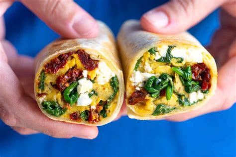 Spinach Tomato Burrito (Vegetarian) - calories, carbs, nutrition