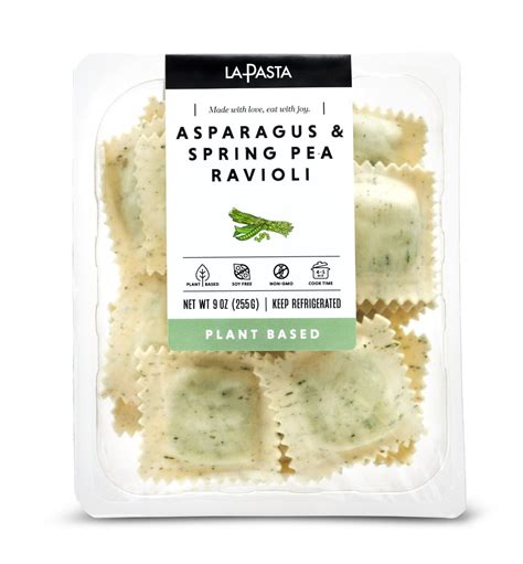 Spring Pea Ravioli - calories, carbs, nutrition