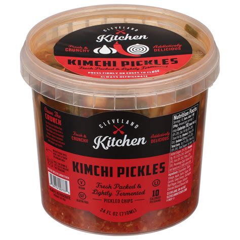 Sriracha Kimchi Style Ninja Pickles (Chips) - calories, carbs, nutrition