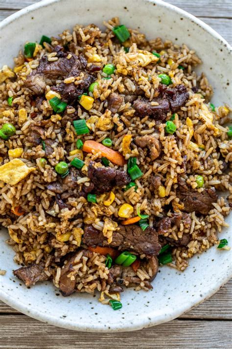 Steak Fried Rice- Medium - calories, carbs, nutrition