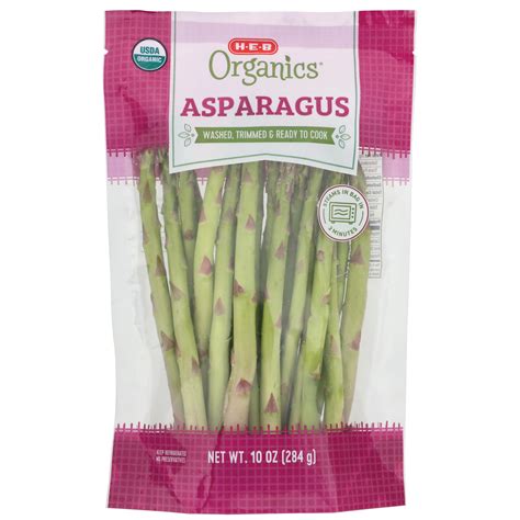 Steamable Asparagus - calories, carbs, nutrition