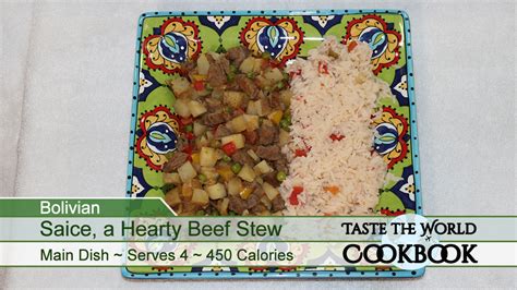 Stew Beef Bolivian 8 oz - calories, carbs, nutrition