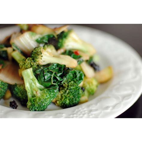 Stir-fried Broccoli Florets - calories, carbs, nutrition