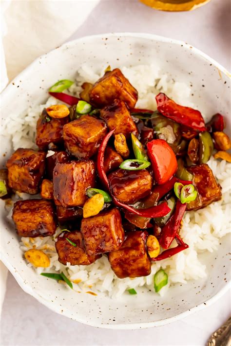 Stir Fried Vegetables & Tofu Kung Pao - calories, carbs, nutrition