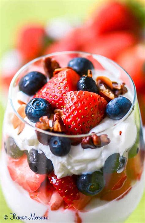 Strawberries and Cream Yogurt Parfait - calories, carbs, nutrition