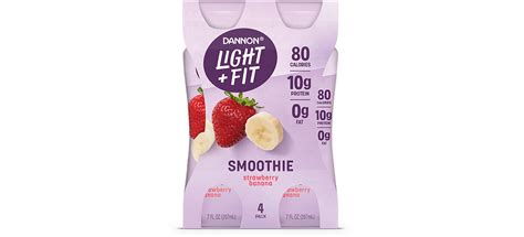 Strawberry Banana Light Smoothie Medium - calories, carbs, nutrition