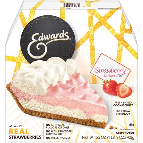 Strawberry Cream Pie (101903.0) - calories, carbs, nutrition