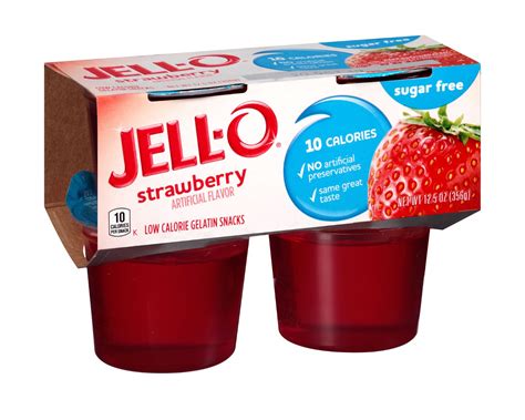 Strawberry Gelatin-Sm - calories, carbs, nutrition