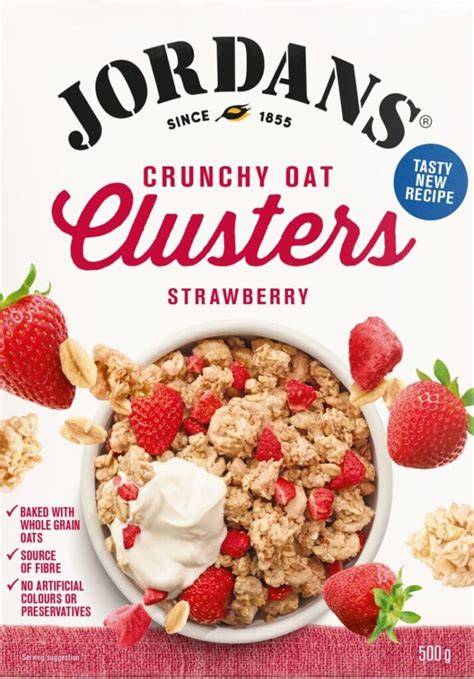 Strawberry Oat Clusters - calories, carbs, nutrition